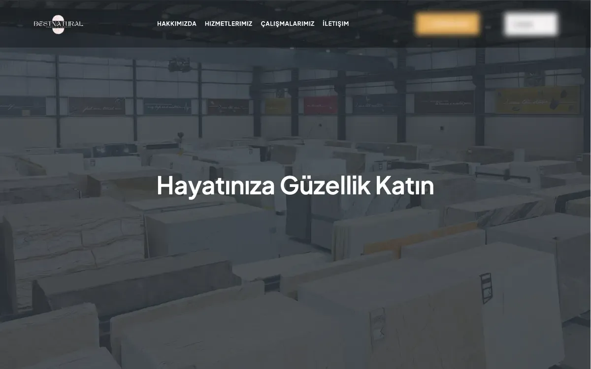 Bestnatural Marble — Webin Agency referansı